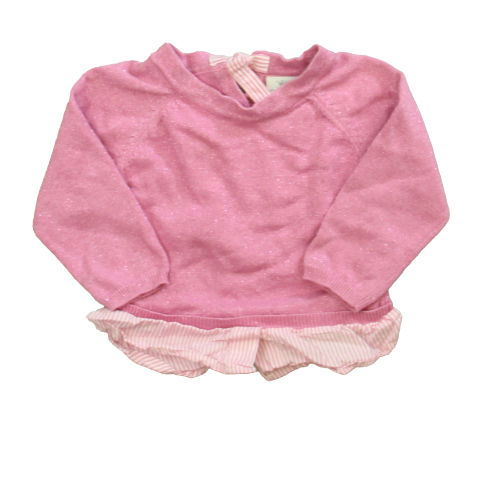 EPK Girls Pink Sparkle Sweater size: 6 Months